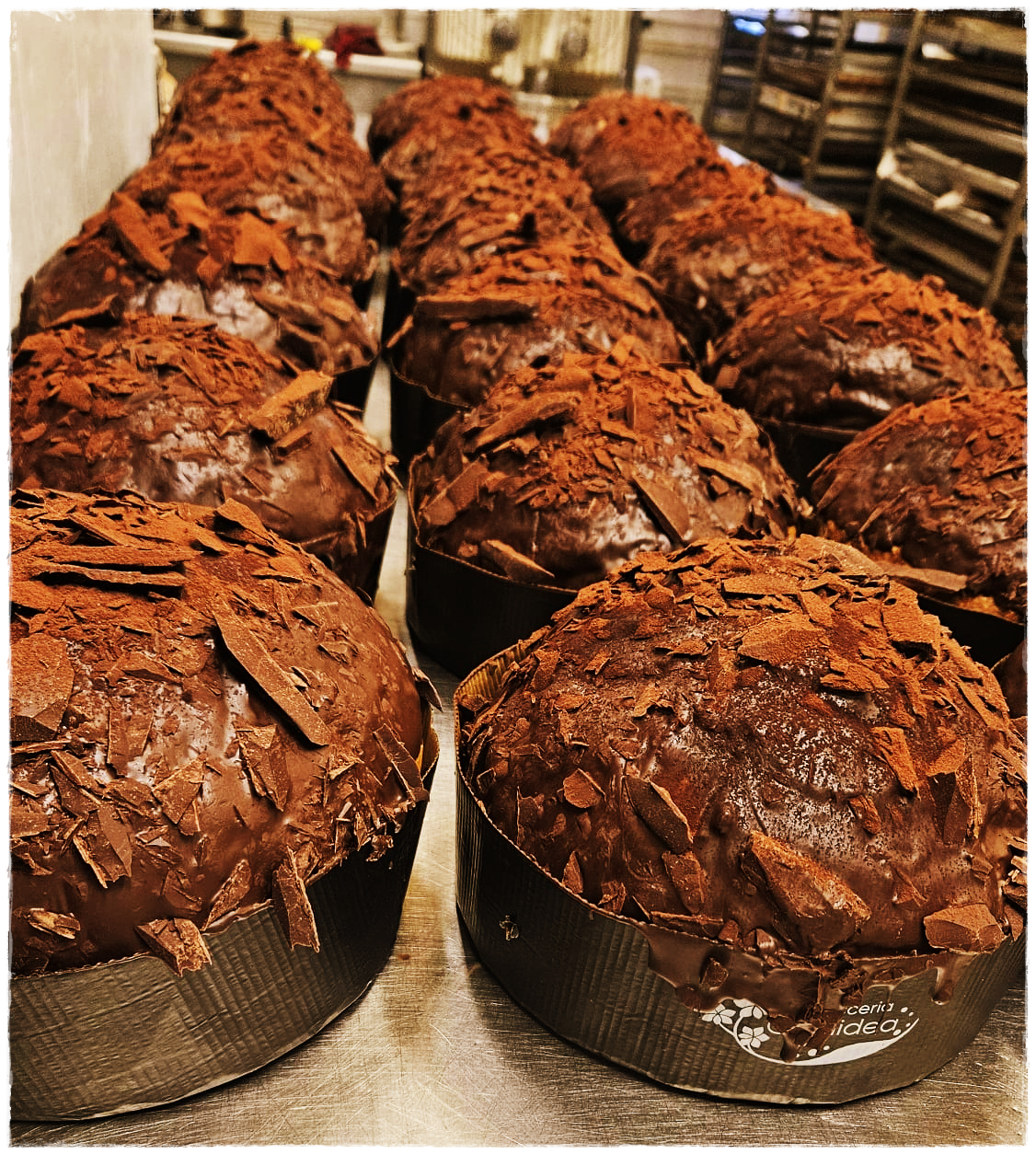 Panettone Fondente e Arancia